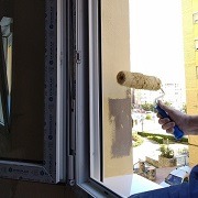 Trabajos realizados: Pintado de ventanas en reforma